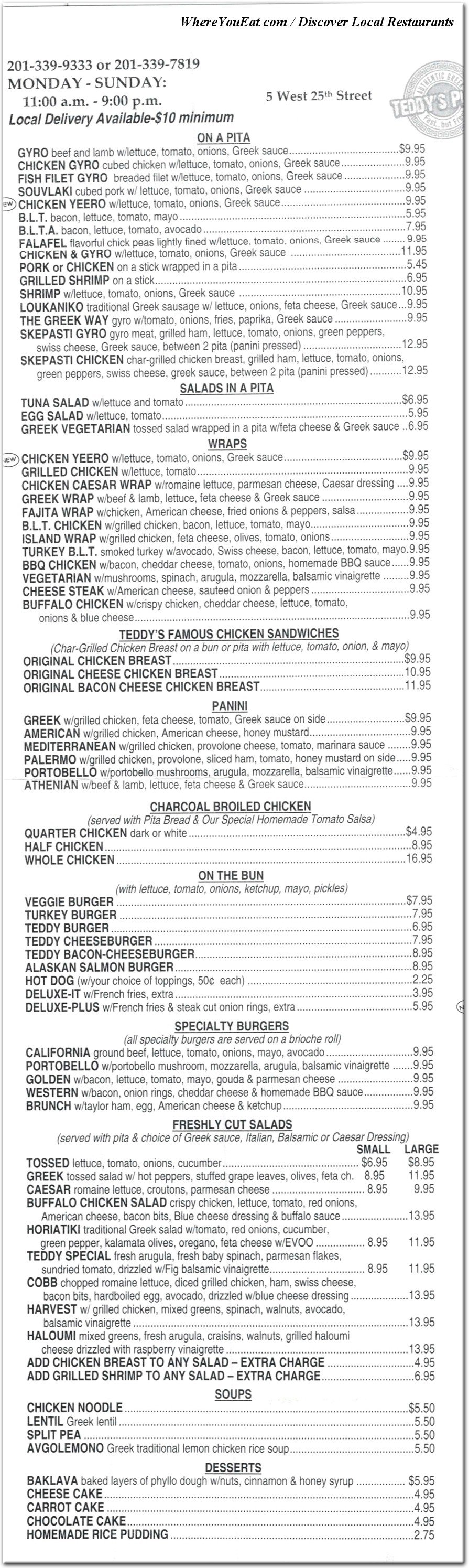 Our Foods
